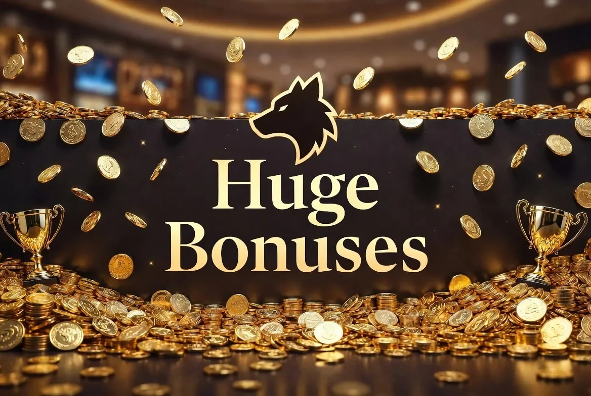 Wolf Winner free spins and the four-deposit welcome bonus ladder